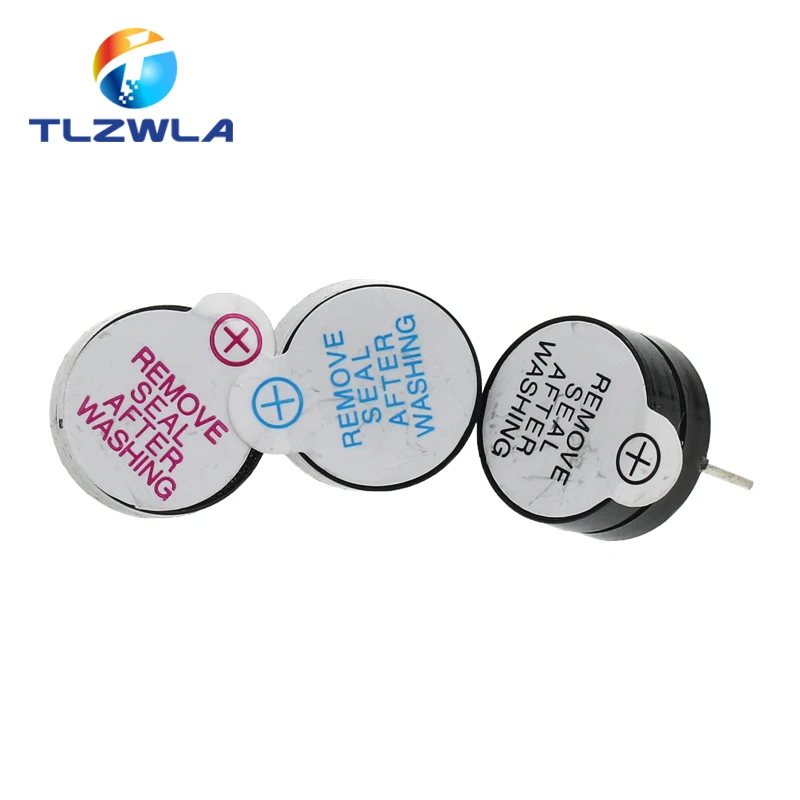 Alarma de zumbador activa, 3V, 5V, 12V, CA SOT, 12MM x 6,5 MM, Pitch 12065, MINI zumbadores magnéticos activos, aptos para Arduino Diy, 10 Uds.