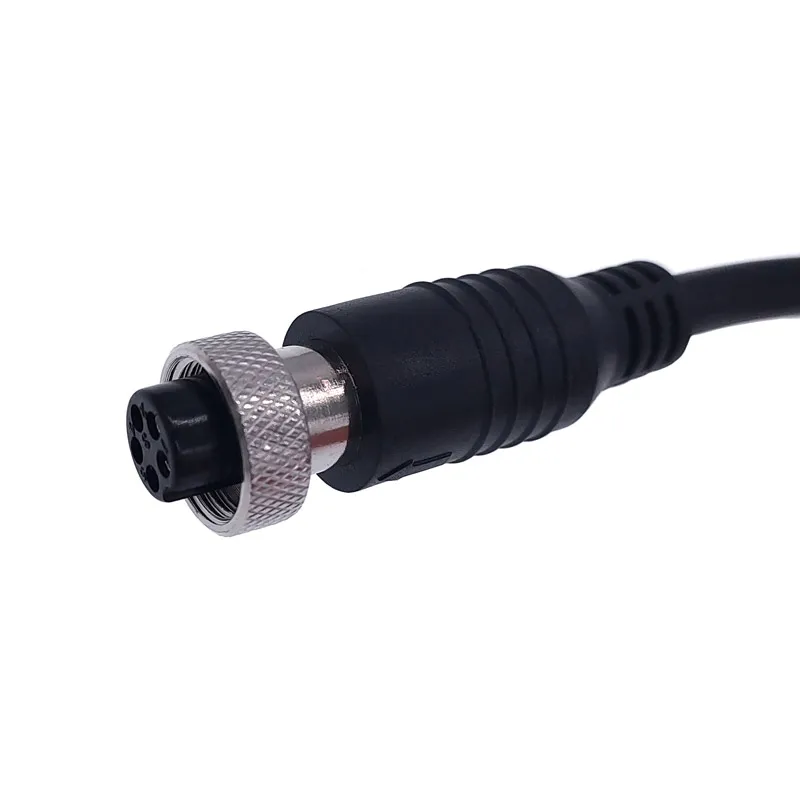 Conectores de cable GX12, 2m, 2 pines, 3 pines, 4 pines, 5 pines, 6 pines, cable de extensión de unión a tope, enchufe hembra a hembra M12 - imagen 5