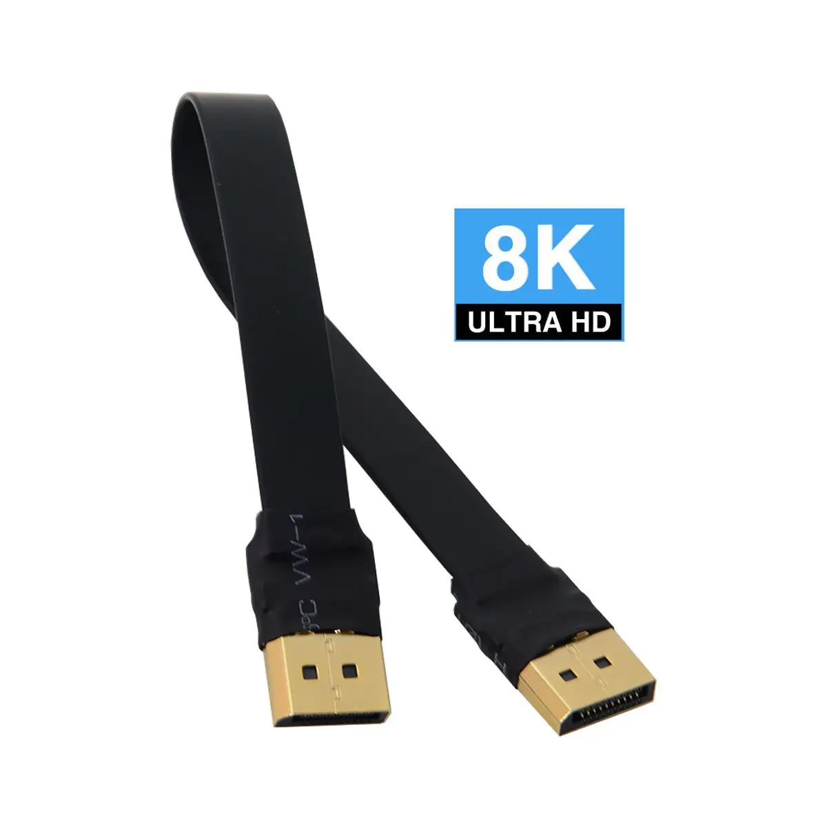 Cable DisplayPort 1.4 Angular 4K 144Hz / 8K 60Hz - imagen 3