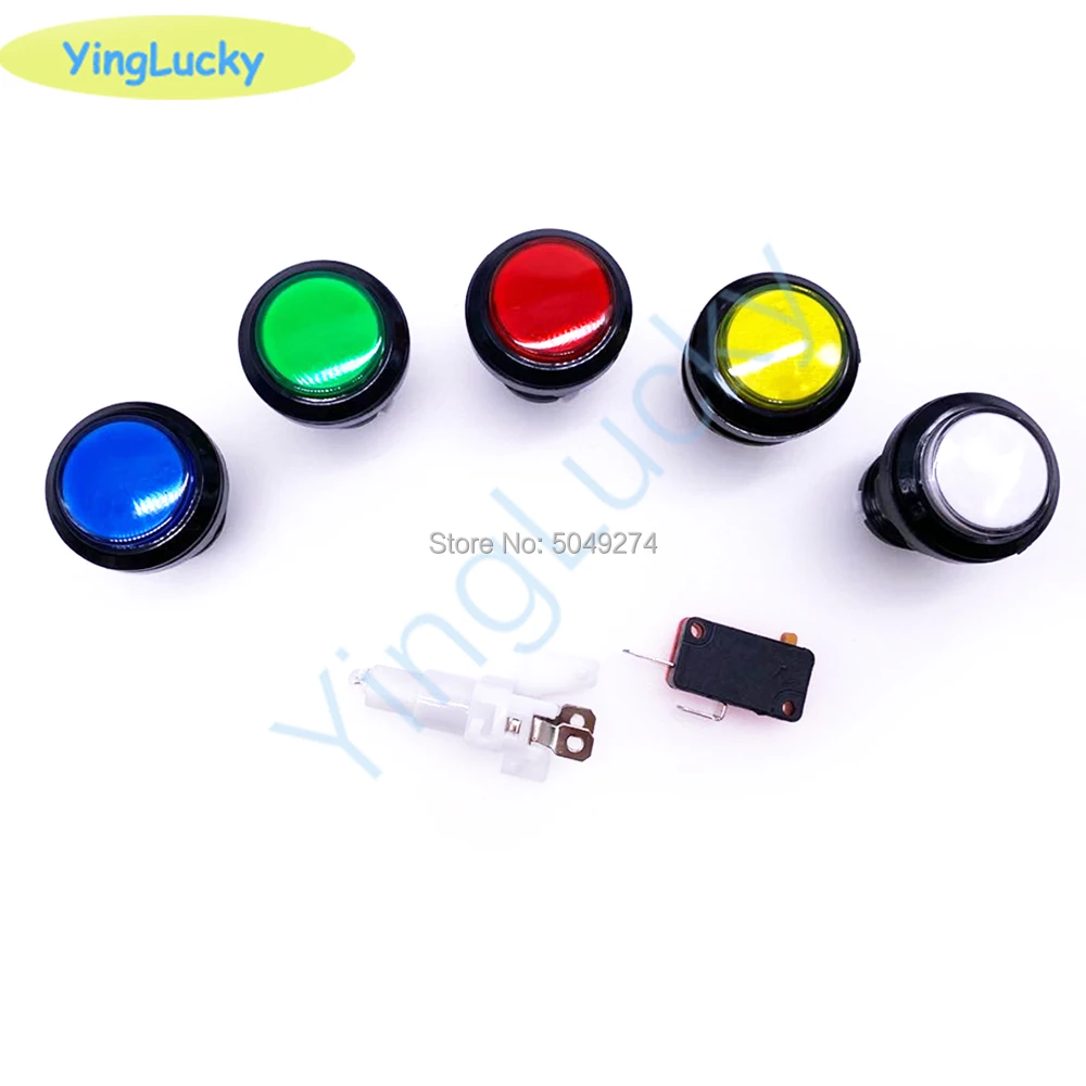 Botón Arcade LED RGB 12V – Múltiples Formas - imagen 4
