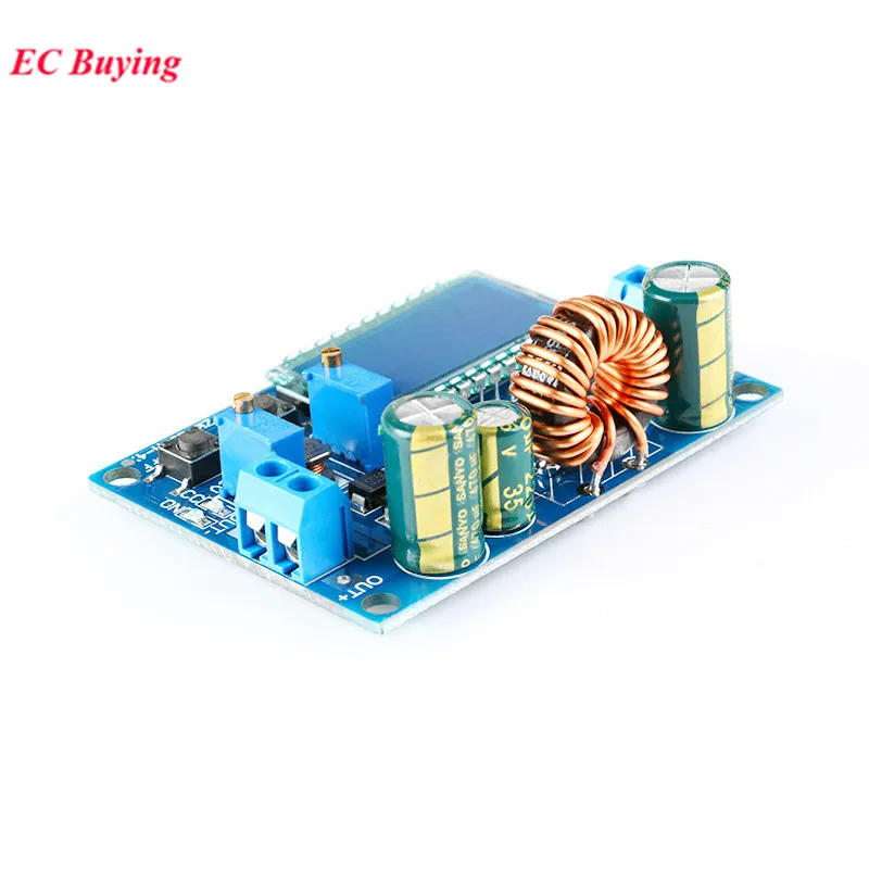 35W DC 5,5-30V a 0,5-30V pantalla LCD Digital reductor automático convertidor Buck Boost módulo de fuente de alimentación placa ajustable - imagen 4