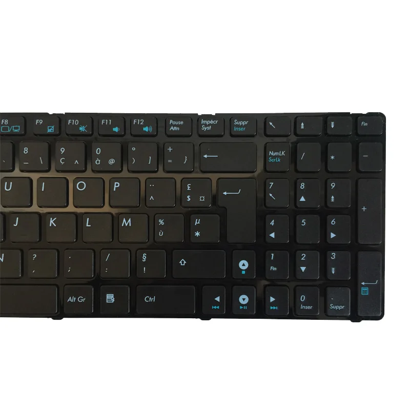 Nuevo teclado francés para Asus N53, X53, X54H, A52J, k53, A53, N60, N61, N71, N73S, N73J, P52, P52F, P53S, X55V, X54HR, X54HY, N53T, FR, negro - imagen 5