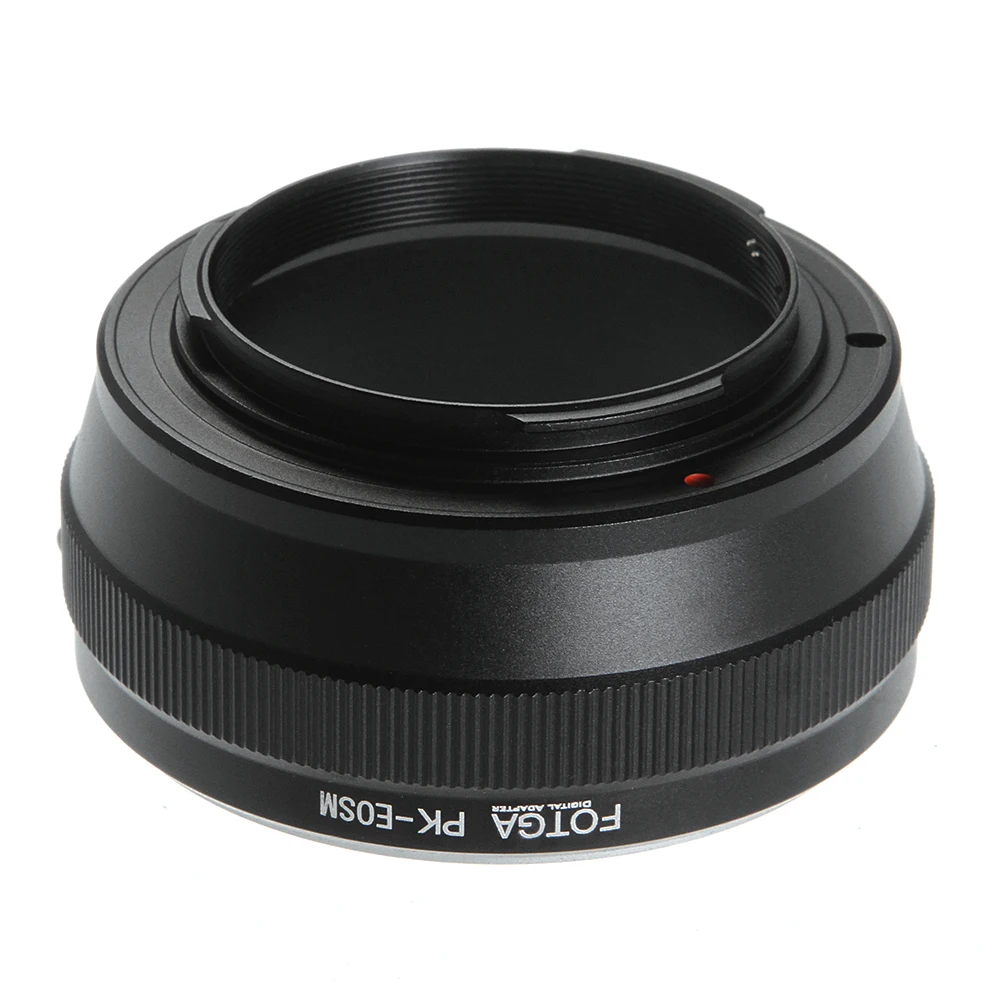 Anillo adaptador FOTGA para cámara Canon EF-M a lente de montaje Pentax PK K M2 M3 M6 M10 M50 M100 - imagen 3