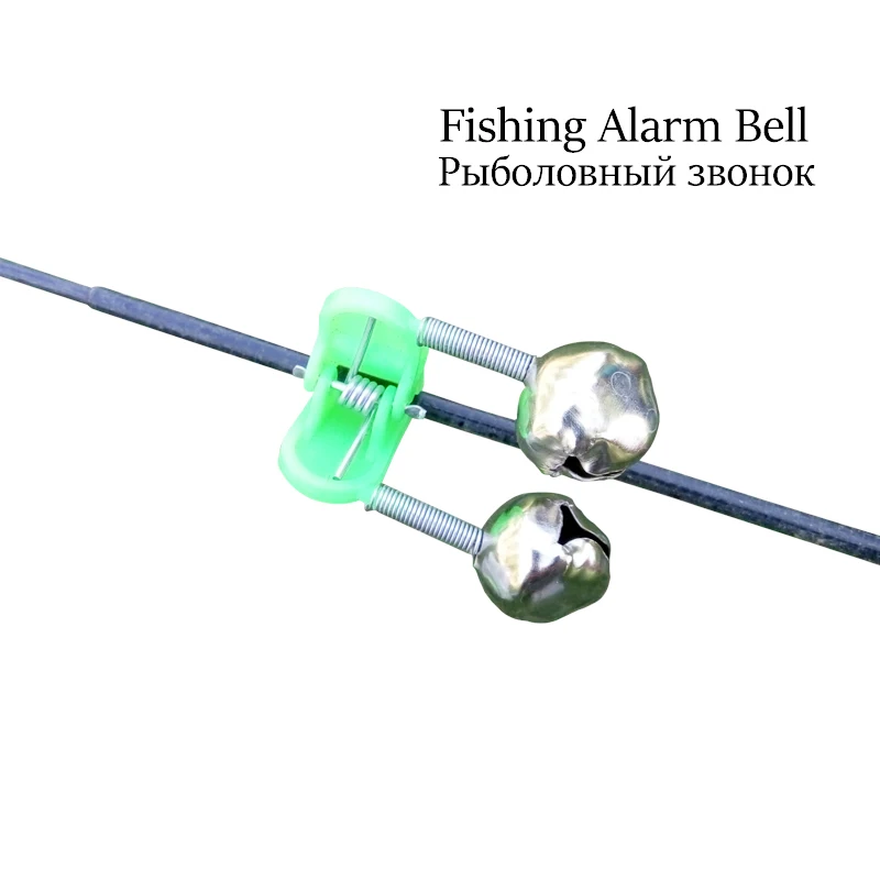Campana de Alarma Pesca con Clip Abrazadera y Anillo Ligero - imagen 4