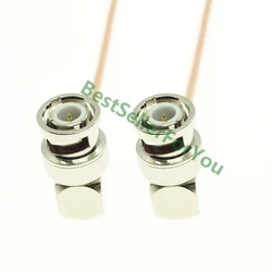 Cable BNC Macho-Macho RG316 50 Ω Ángulo Recto