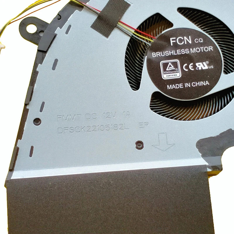 Ventilador de refrigeración GPU ORIGINAL para ordenador portátil, dispositivo para ASUS ROG 4/4plus, G532L, S5D, G731, G712L, G732, 12V, nuevo - imagen 3