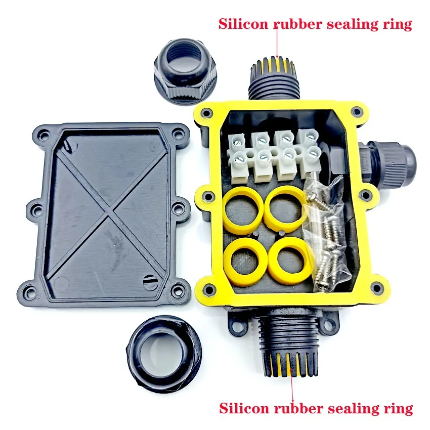 3Way IP68 cable a prueba de agua al aire libre unión de conectores de Terminal de 450V - imagen 5