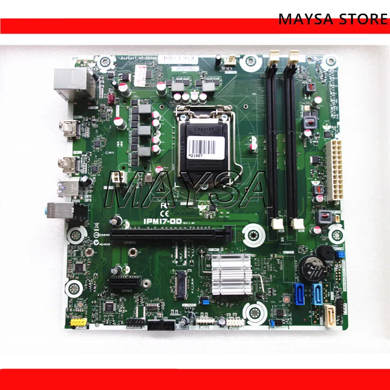 Para HP IPM17-DD V1.04 placa base LAG 1151 DDR3L H170 799929-001 799929-601 placa base 100% probado envío rápido - imagen 2