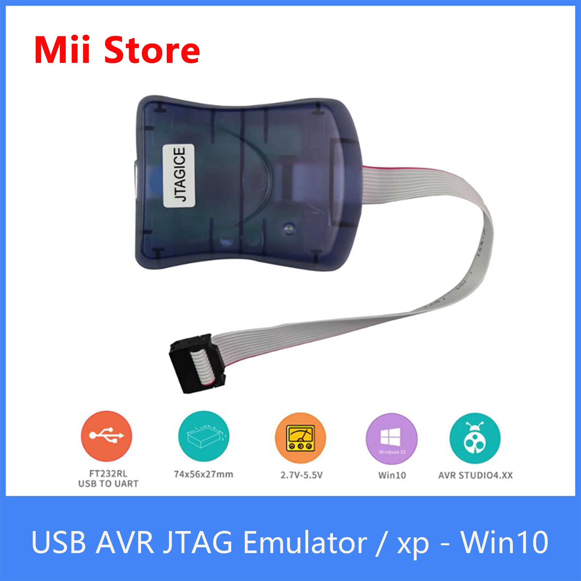 JTAGICE-miniplaca PCB ATMEGA16, emulador de ICE, USB AVR, libre, 1 Uds. Por pedido, MEGA128 MEGA64