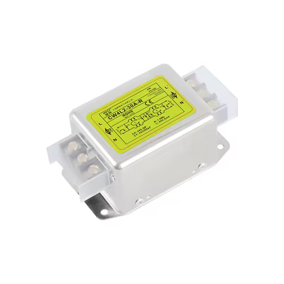 Bloque de terminales bipolar de 115V y 230V, filtro de fuente de alimentación de 20a y 30a, fuerte antiinterferencias, purificación EMI, CW4L2-10A-R - imagen 3