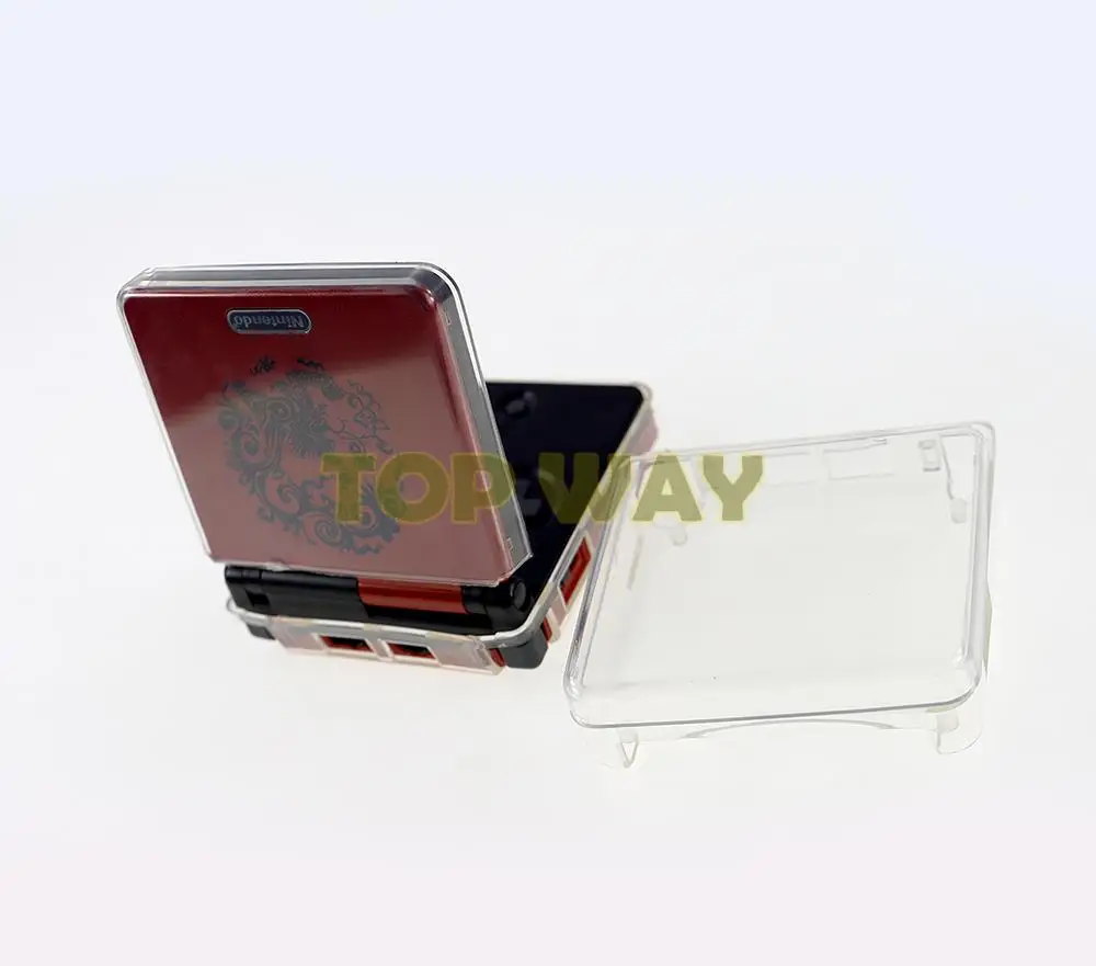 5 uds carcasa protectora de TPU funda transparente para GBA SP/GBP/GB funda protectora transparente para Gameboy Advance SP Pocket - imagen 4
