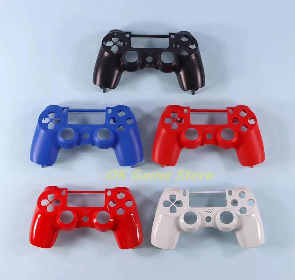 Funda protectora frontal de plástico para PS4, carcasa frontal inalámbrica para JDS 001, 011, JDM 001, 1 unidad - imagen 2