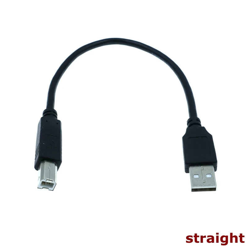 Cable USB 2.0 A Macho a B Macho – Ángulo 90° para Impresora/Escáner - imagen 4
