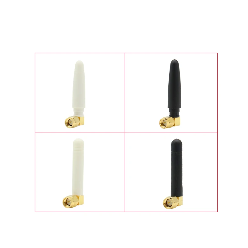 Antena de alta ganancia omnidireccional, barra de pegamento plegable, 5G NR, interfaz SMA macho y hembra, 2700-5000MHz, 3.5DBi, 2 piezas, nueva - imagen 3