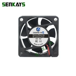 Ventilador DC sin escobillas 5V/12V/24V conector XH2.54 de enfriamiento