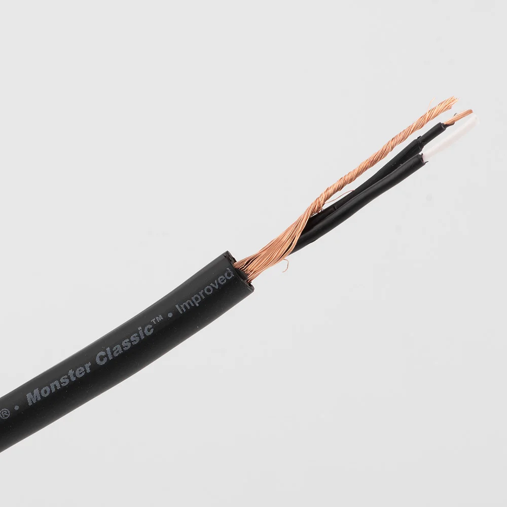 Micrófono de Serie Clásica clásico, sin oxígeno, cobre, doble núcleo, cable de audio blindado