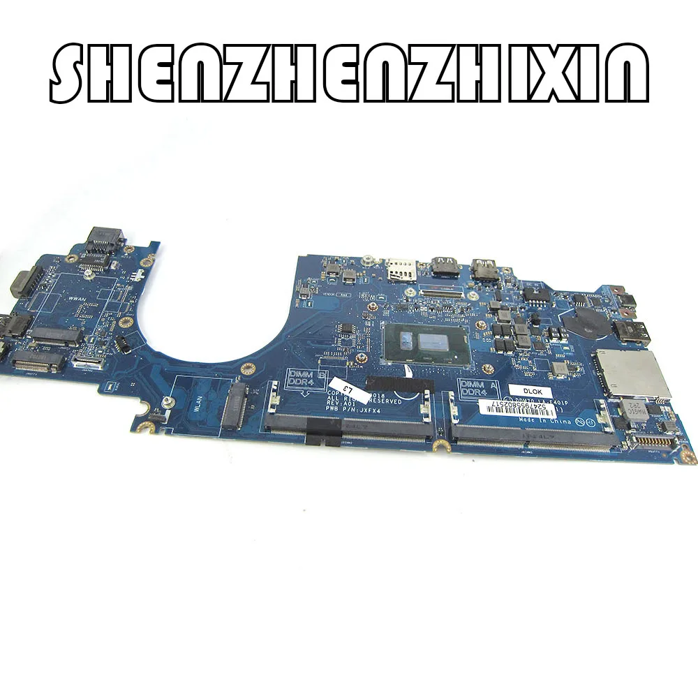 YOURUI para la placa base del ordenador portátil DELL Latitude 5490 con CPU SR3L9 I5-8350U CN-0P7RFR 0P7RFR P7RFR LA-F401P trabajo completo