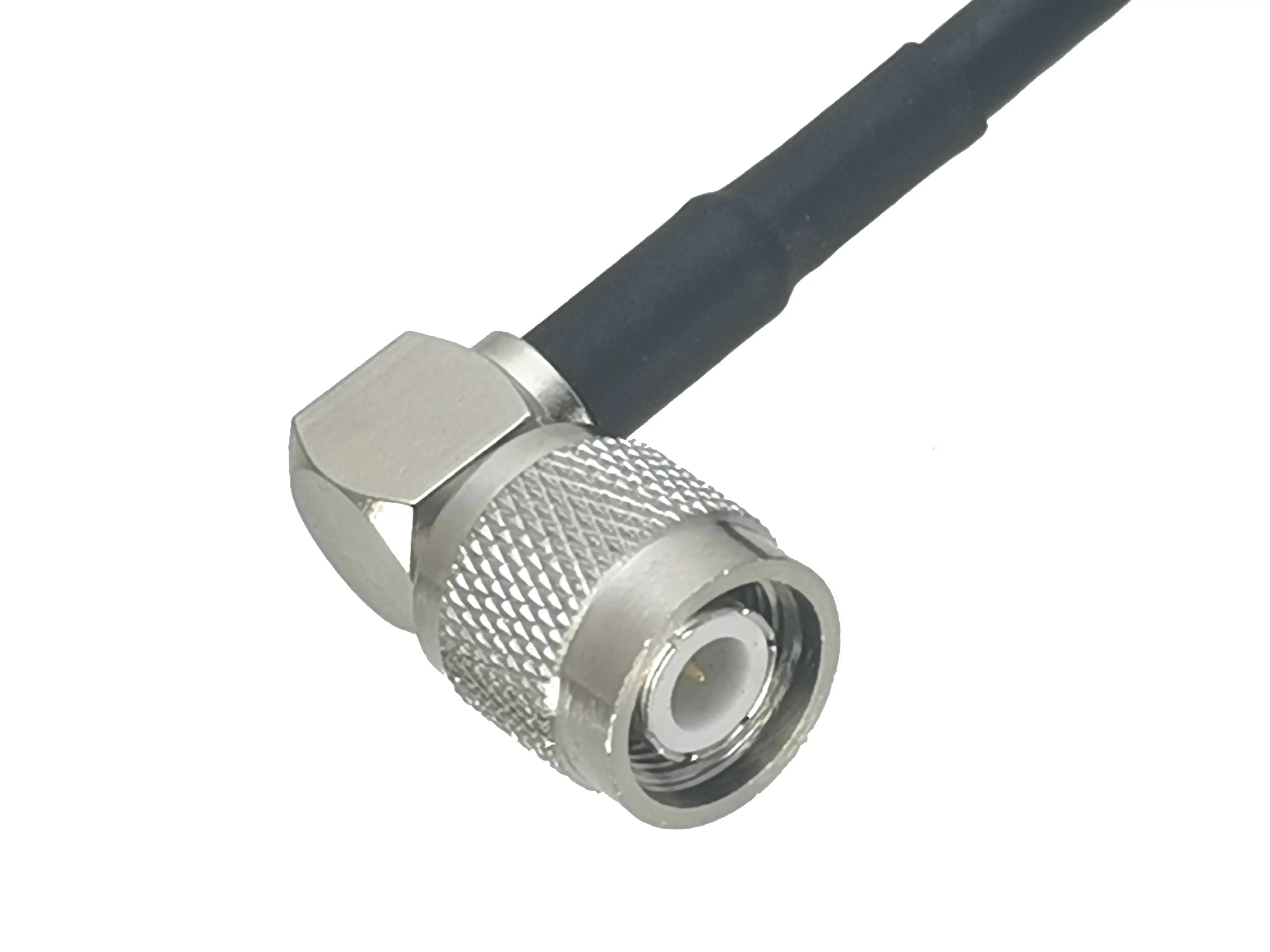 Conector macho RG58 TNC a enchufe macho TNC conector de ángulo recto Cable pigtail de puente RF 6 pulgadas ~ 20M - imagen 4