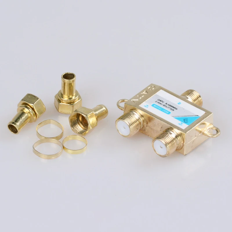 Dispersor coaxial satinado combinador interruptor cable