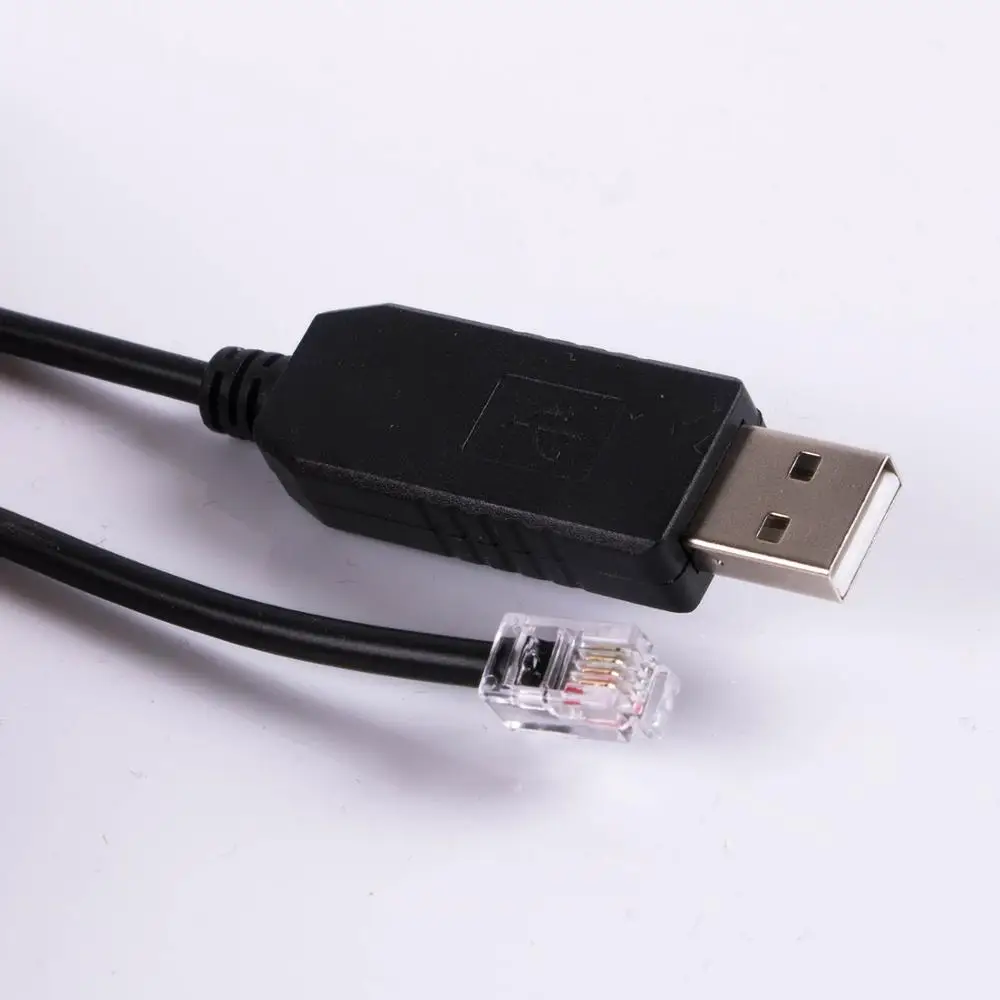 Ioptron-Cable de Control telescópico, Cable USB RS232 RJ9 para actualización ecuatorial PC Asiair, línea codificación IEQ30 Pro iEQ45 ZEQ25 - imagen 4