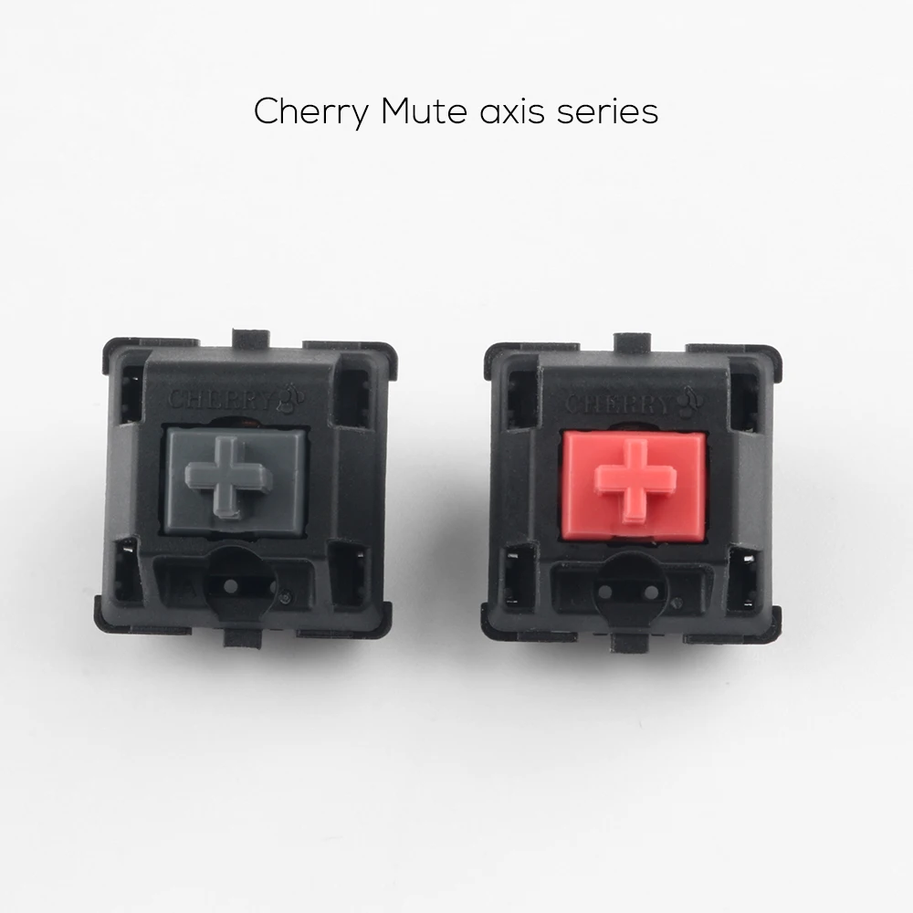 Interruptor Cherry MX Original, conmutador silencioso rojo, negro y rosa, eje de teclado mecánico, reemplazo personalizado de 3 pines para Anne pro 2 - imagen 3