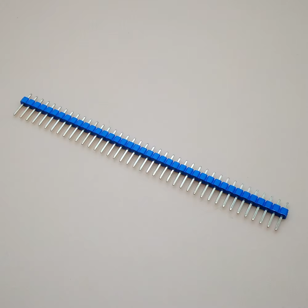 Cabezal Pin Macho 40 Pines 2.54mm – Chapado Oro Un Fila - imagen 4