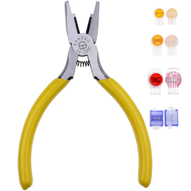 Santus-Cable de conexión de línea telefónica, alicates de engarce, ajustador de crimpado, especial para montaña, Sanyo St-105c, K1k2k3