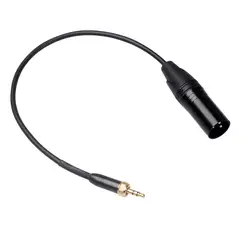 Cable XLR a 6,35 mm estéreo - Aleación de zinc, 0,3 m para micrófono