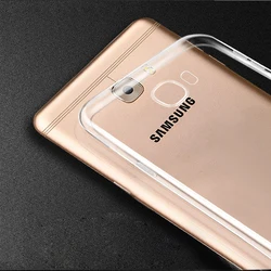 Funda Samsung Galaxy C7 Pro – Transparente TPU Ultrafina