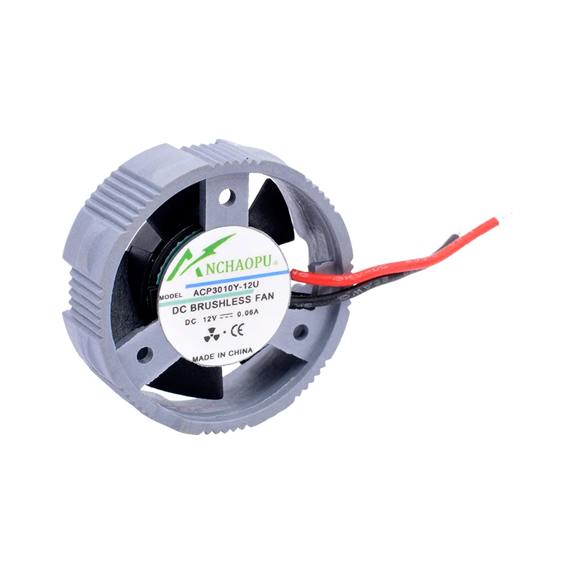 Ventilador de refrigeración redondo para coche y motocicleta, lámpara LED de disipación de calor, diámetro universal de 9-12V, 31x31x12mm, agujero de paso de 19mm - imagen 5