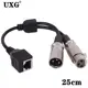 RJ45-XLR M and F