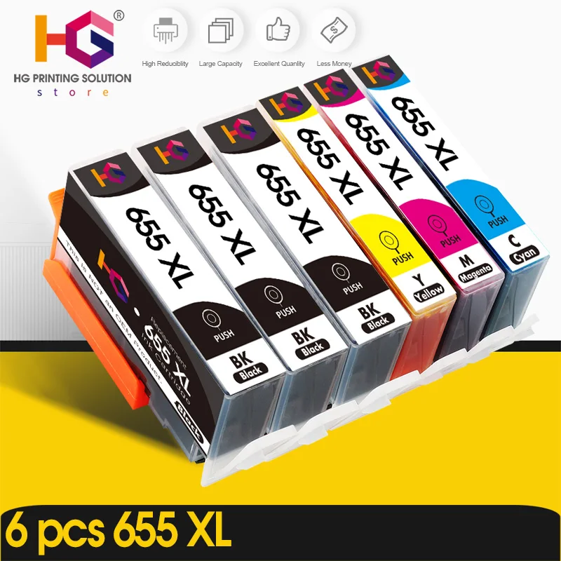 6pcs for hp 655