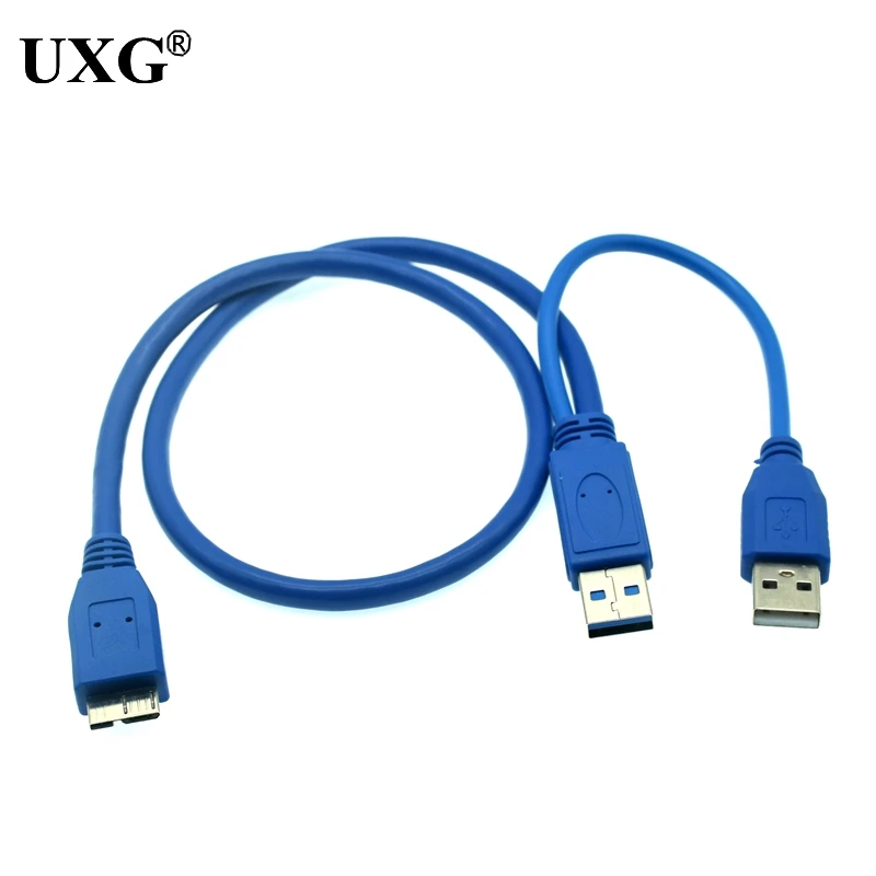 Cable USB 0,5 tipo A macho A Micro B Y, Cable de datos HDD, USB 3,0, 1M, 3,0 M, móvil para disco duro externo, de alta calidad - imagen 5