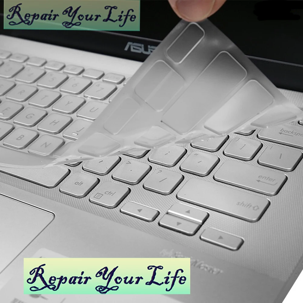 Cubierta transparente de TPU para teclado de ordenador portátil, cubierta protectora antipolvo para ASUS Vivobook 14, X412, UA, UD, X412U, x412fl, x412DA, X409 - imagen 5