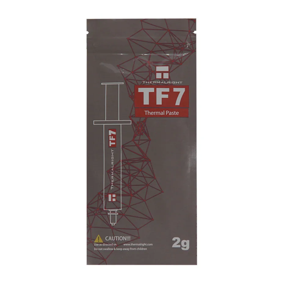 Thermalright TF7 12,8 W/m.k 2g grasa térmica para CPU disipación de calor ordenador portátil refrigeración grasa de silicona con raspador - imagen 3