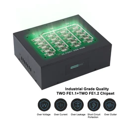 Sipolar Hub USB 2.0 Industrial montable para Raspberry Pi 4