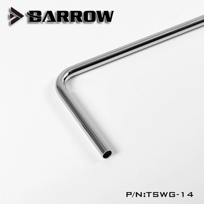 Barrow-14MM-Pre-bent-Elbow-Tube-90-degree-Copper-chrome-plated-Metal-Pipe-Single-Double-90