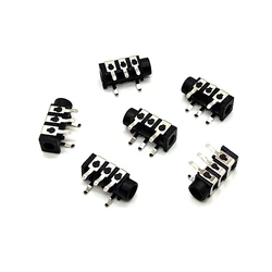 Conector Jack Estéreo SMD para PCB, para Audio Analógico