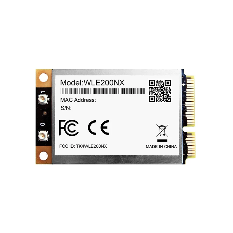 Compex WLE200NX 802.11bgn PCI Express Mini tarjeta Qualcomm Atheros AR9280 802.11bgn doble banda 2,4 GHz 5GHz 2x2 módulo inalámbrico MIMO - imagen 2