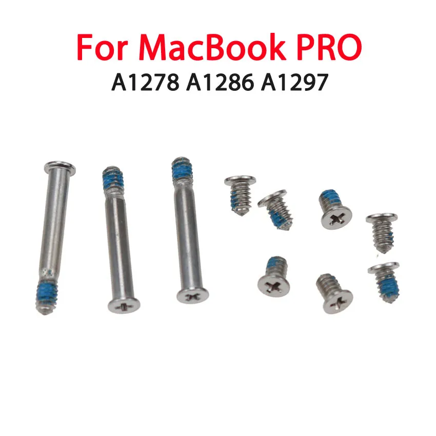 Juego de tornillos de juego de funda inferior para portátil para Macbook Pro Retina A1278 A1286 A1297 A1398 A1425 A1502 A1706 A1707 A1708 A1534 - imagen 2