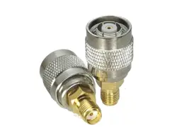 Adaptador SMA Hembra a RP-TNC Macho RF 50 Ohm