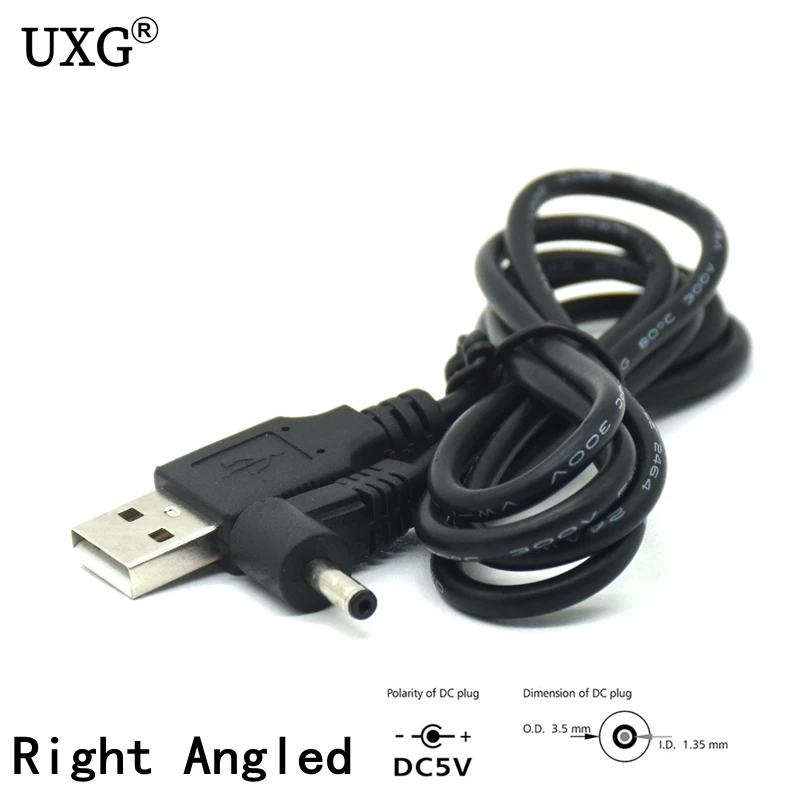 Cable de carga USB a CC de 3,5mm, conector USB A macho a 3,5 Jack, adaptador de cargador de fuente de alimentación de 5V para Cable de alimentación USB HUB - imagen 3