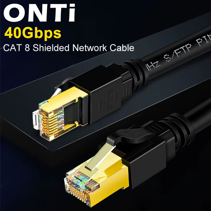 Cable Ethernet ONTi CAT8 40Gbps S/FTP 2000MHz - Consolas, Smart TV, PC - imagen 2