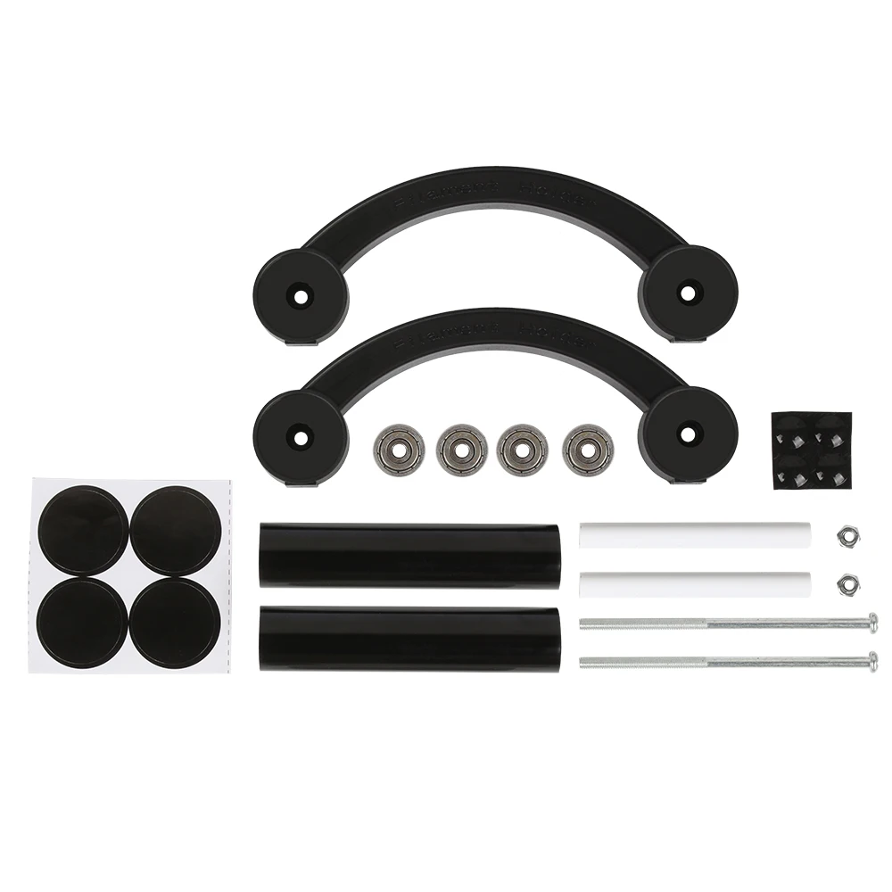 Herramientas de impresora 3D XCR, soporte de carrete de filamento, estantes de Material compatibles, suministros, bandeja de asiento fijo, estante para soporte PLA ABS negro - imagen 4