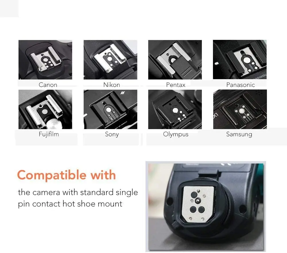 Actualizado E7/E2/E4 disparador de Flash inalámbrico funciona con Profoto A1 A2 B2 B20 D2 Canon Nikon Sony Pentax reemplazar el control remoto Profoto Air - imagen 3