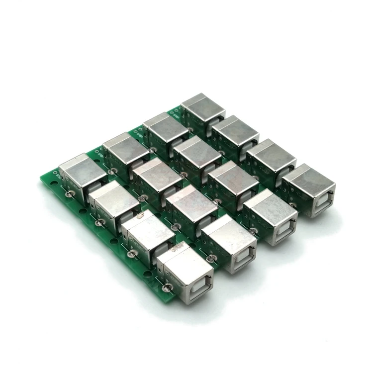 MICRO MINI5P USB zu Dip Weibliche interfaz B-typ Platz Drucker Mike 5p parche zu placa adaptadora en línea versorgung jeder 1 stücke - imagen 3