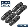 3clips Black 5pcs