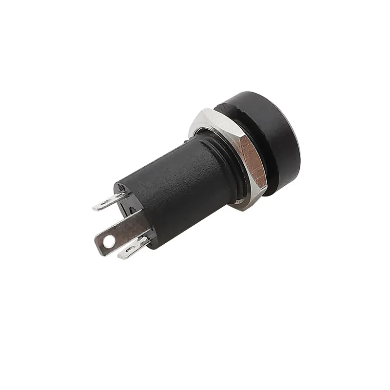 Enchufe de Audio estéreo de 3 polos, montaje en Panel de soldadura con conector de tuerca, PJ-392A hembra para auriculares, PJ392A, 3,5mm, 1/2/5 Uds. - imagen 3