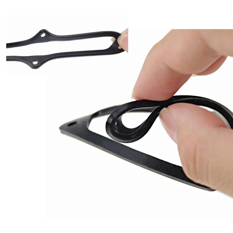 Junta de ventilador de silicona antivibración para PC, almohadilla de junta de silenciador con reducción de ruido, para caja de ordenador, 2 piezas, 80mm, 92mm, 120mm, 140mm - imagen 4