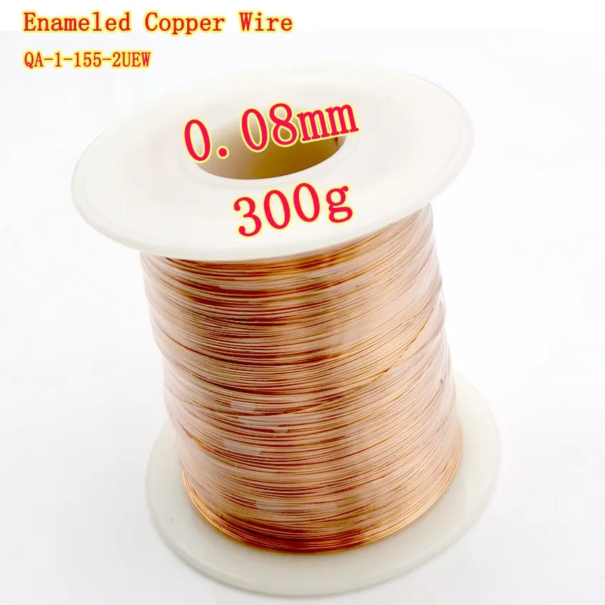 Alambre de cobre esmaltado de poliuretano, 300g, 0,05-1,5mm, alambre magnético, bobina magnética, alambre de bobinado para hacer Motor electroimán de cobre - imagen 5